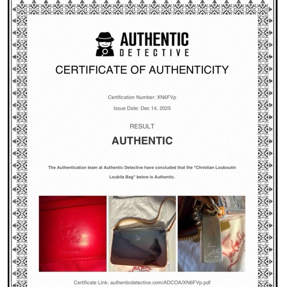 Christian Louboutin Holographic Shoulder Bag, Rare Find - Picture 8 of 10